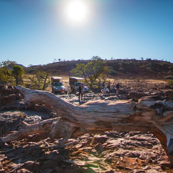 Namibia Palmwag Lodge Szenerie