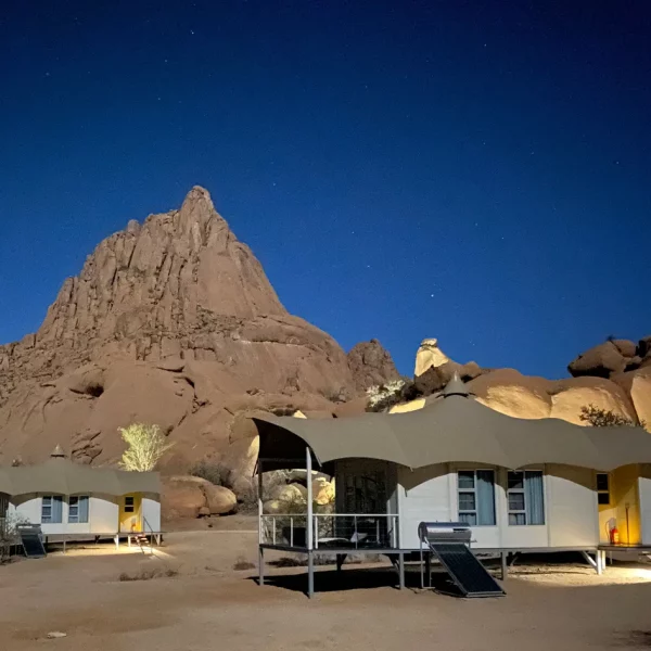 Namibia Spitzkoppen Lodge Nacht