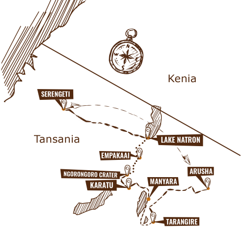 Tanzania-group-Map-ger
